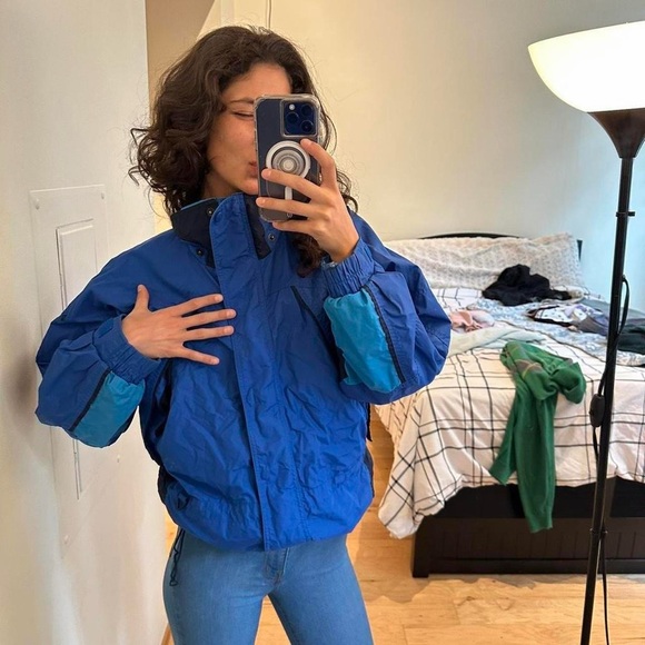 Columbia Sportswear Company Jackets & Blazers - Women's Blue Ski Jacket